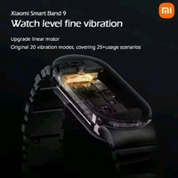 Xiaomi Mi Band 9 Fitness Tracker With Heart Rate Monitoring | Sleep Tracking | 21 Days Battery Life HyperOS - BLACK