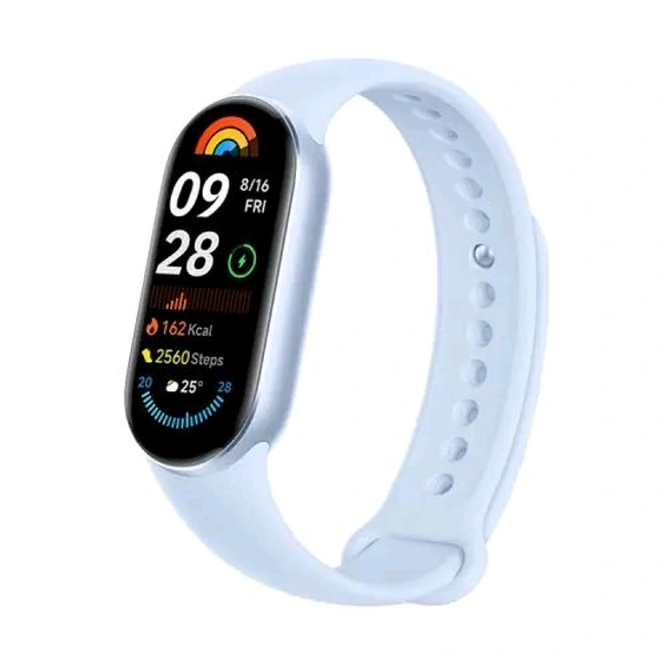 Xiaomi Mi Band 9 Fitness Tracker With Heart Rate Monitoring | Sleep Tracking | 21 Days Battery Life HyperOS - BLUE