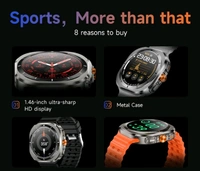 Z7 Ultra 2024 With Amoled Display And Sport Sos Compass Navigation Heath Sleep Monitor Mobile Phone Calls - WHITE
