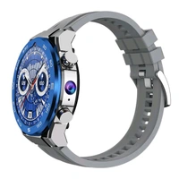 B8 4G SIM B8 4G Smart Watch With Nano SIM Support Dual Cameras (India 4G Network Supported) - SILVER GREY