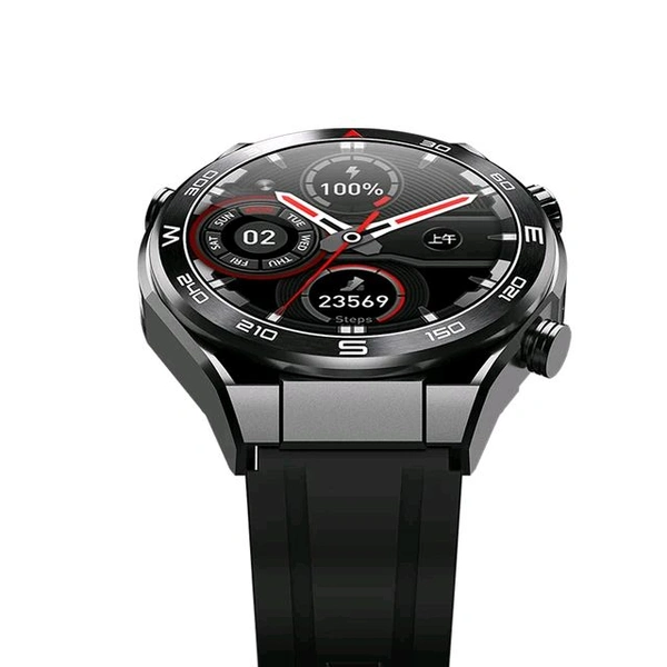 B8 4G SIM B8 4G Smart Watch With Nano SIM Support Dual Cameras (India 4G Network Supported) - SILVER GREY