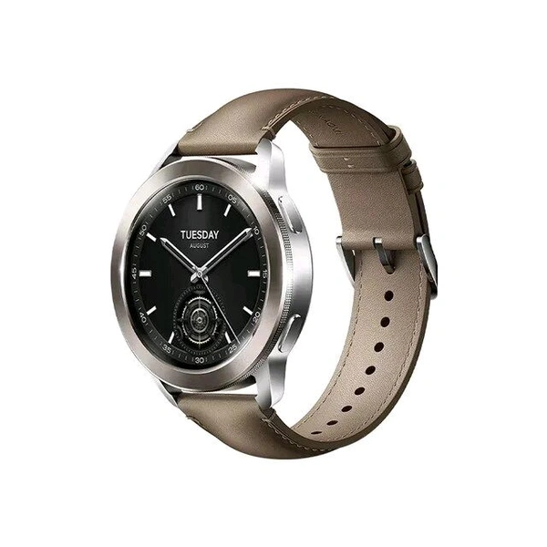 Xiaomi Watch S3 eSIM 4G Fitness Tracker Waterproof Smartwatch - Brown, eSIM Edition