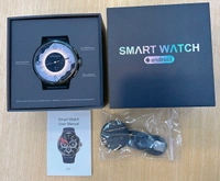 DM82 Global Version 4G SIM Android 1.75 Inch Amoled Display IP67 Water Resistant Smart Camera Smartwatch - 2GB + 16GB, Black
