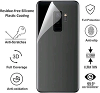 Mobi Hard Techno Pova Curve 5G Matt & Transparent Unbreakable Scratch Gaurd Hydrogel Membrane for Tecno Pova Curve 5G With Coverage and Easy Installation (Front Clear & Back Clear with side) - Transperent, 2