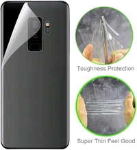 Mobi Hard Techno Pova Curve 5G Matt & Transparent Unbreakable Scratch Gaurd Hydrogel Membrane for Tecno Pova Curve 5G With Coverage and Easy Installation (Front Clear & Back Clear with side) - Transperent, 2