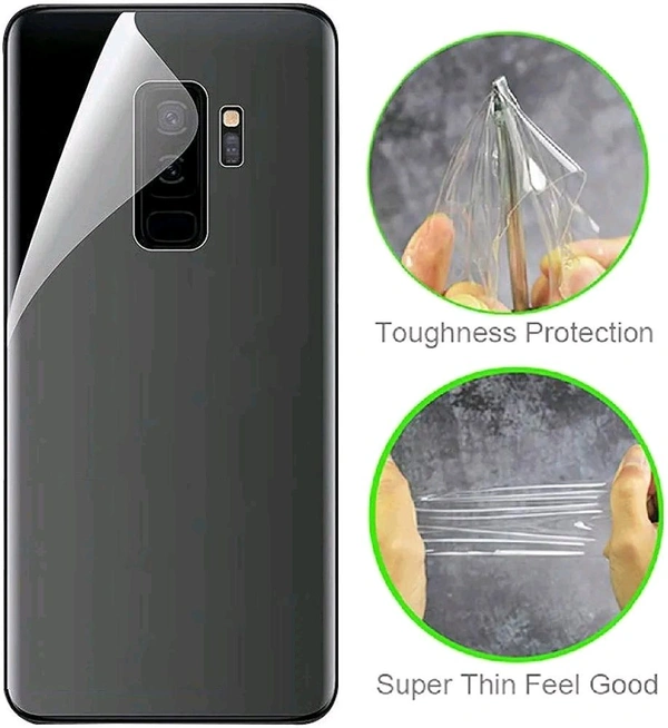 Mobi Hard Techno Pova Curve 5G Matt & Transparent Unbreakable Scratch Gaurd Hydrogel Membrane for Tecno Pova Curve 5G With Coverage and Easy Installation (Front Clear & Back Clear with side) - Transperent, 2