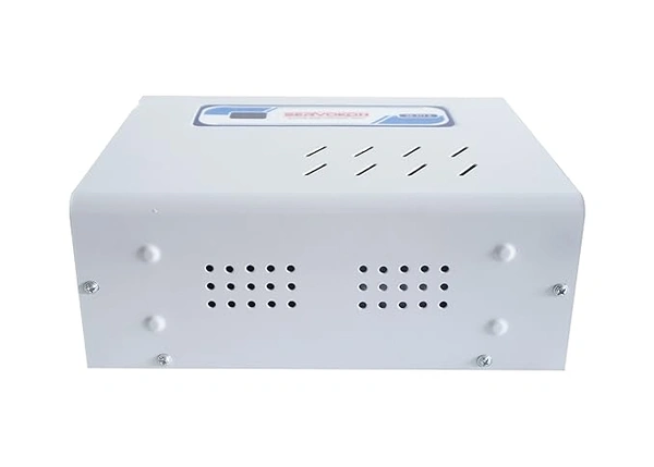servokon SK515A digital voltage Stabilizer for AC up to 2.0 ton (150-300v) (white)