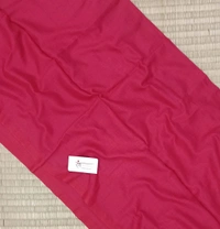 RangDhaaga Red Khadi Saree - Free