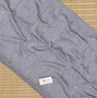 RangDhaaga Grey Khadi Saree - Free