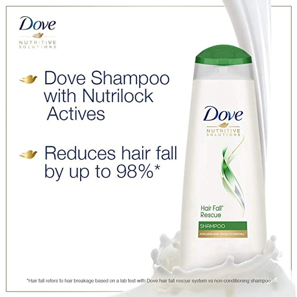 Dove Shampoo 340ml Rs.345 Hair fall