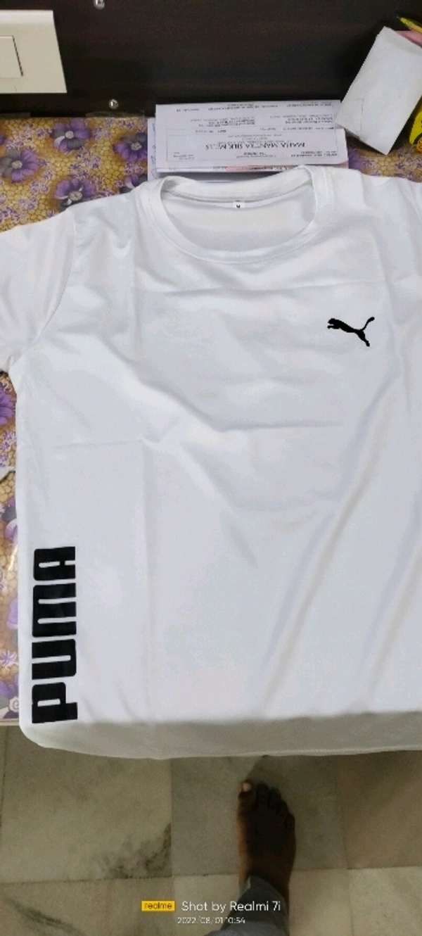 Mans Branded Tshirts For High Quality  - White, L