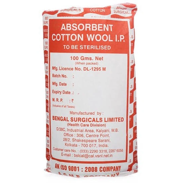 Cotton Absorbent - 100gm