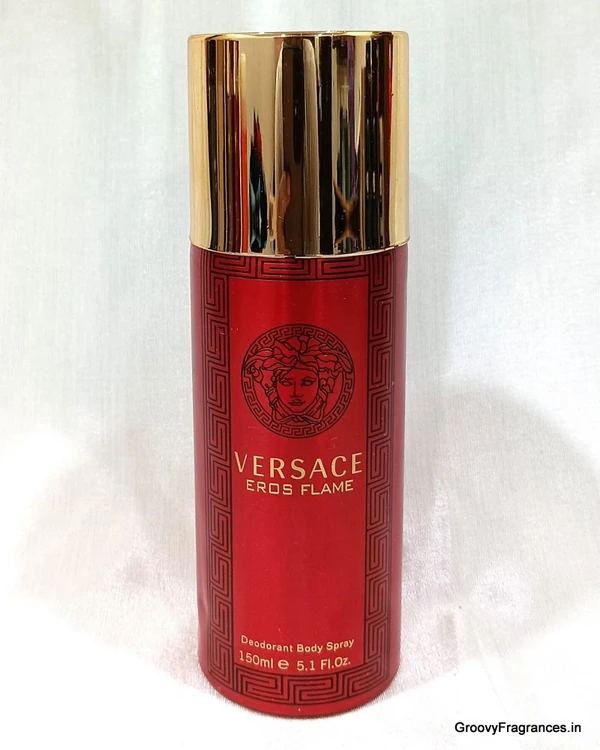 Versace EROS FLAME DEODORANT Body Spray - For Men - 150ML