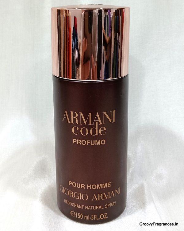 Deodorants Giorgio Armani Code PROFUMO Pour Homme deodorant Body Spray - For Men - 150ML