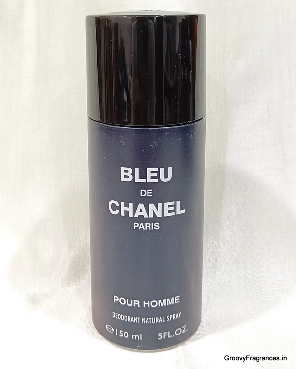 BLEU De Chanel Paris Pour Homme DEODORANT Body Spray 150ml Pack of 1