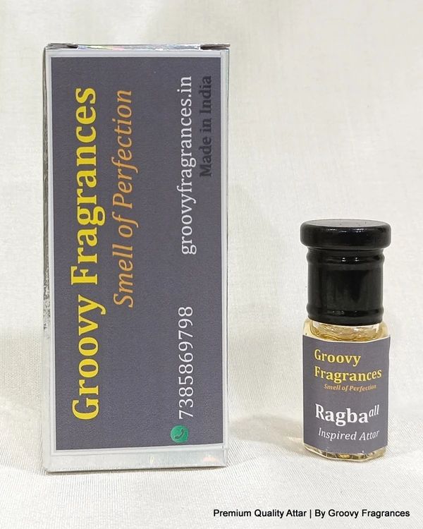 Groovy Fragrances Raghba Long Lasting Perfume Roll-On Attar | Unisex | Alcohol Free by Groovy Fragrances - 3ML