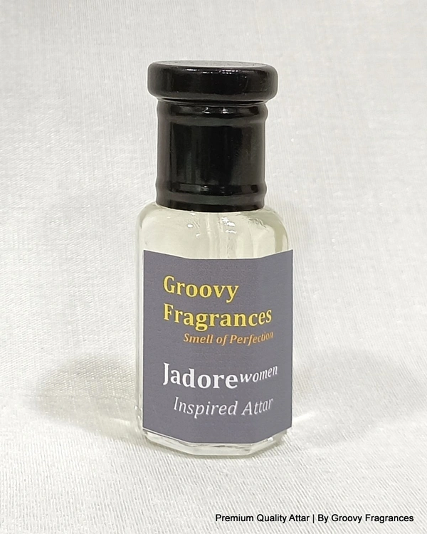 Groovy Fragrances Jadore Long Lasting Perfume Roll-On Attar | For Women | Alcohol Free by Groovy Fragrances - 6ML