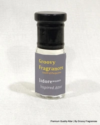 Groovy Fragrances Jadore Long Lasting Perfume Roll-On Attar | For Women | Alcohol Free by Groovy Fragrances - 3ML