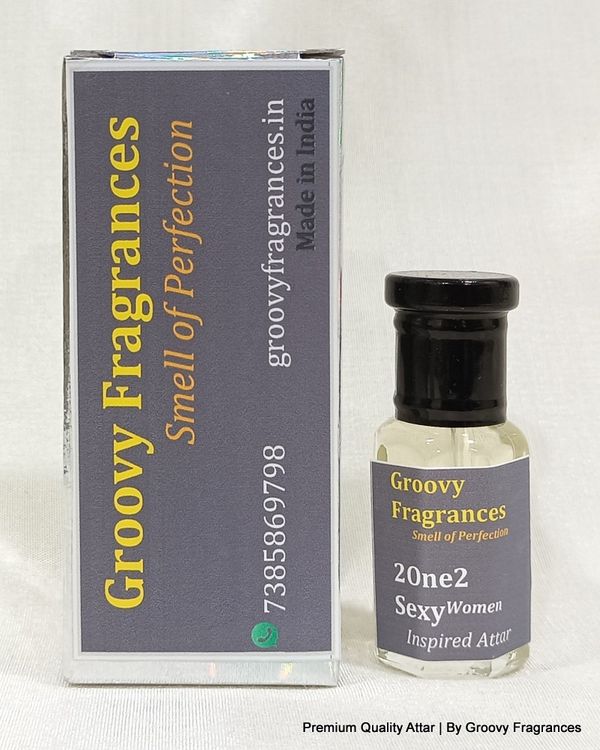 Groovy Fragrances 2One2 Sexy Long Lasting Perfume Roll-On Attar | For Women | Alcohol Free by Groovy Fragrances - 6ML