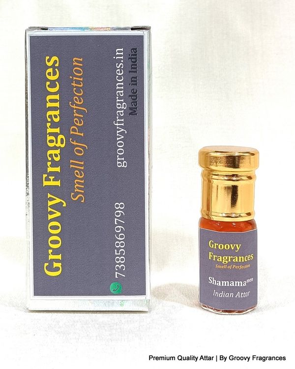 Groovy Fragrances Shamama Long Lasting Perfume Roll-On Attar | Indian Natural Attar | Alcohol Free by Groovy Fragrances - 3ML