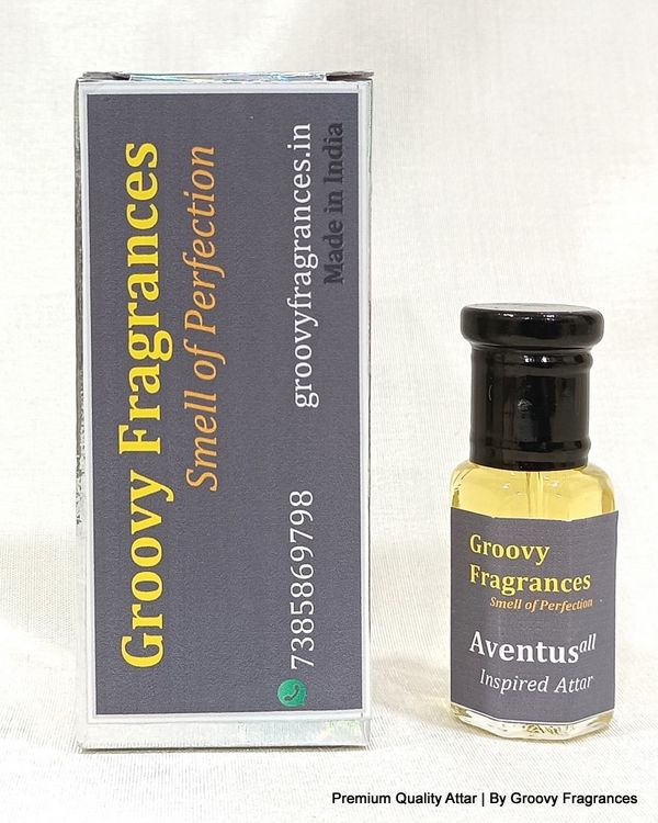 Groovy Fragrances Aventus Long Lasting Perfume Roll-On Attar | Unisex | Alcohol Free by Groovy Fragrances - 6ML