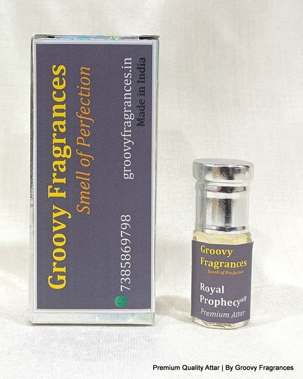 Groovy Fragrances Royal Prophecy Long Lasting Perfume Roll-On Attar | Unisex | Alcohol Free by Groovy Fragrances - 3ML