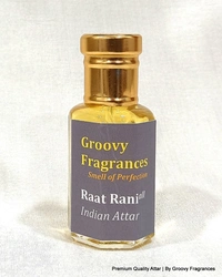 Groovy Fragrances Raat Rani Long Lasting Perfume Roll-On Attar | Indian Natural Attar | Alcohol Free by Groovy Fragrances - 12ML