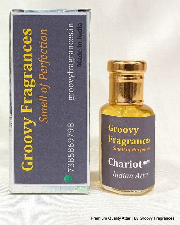 Groovy Fragrances Chariot Long Lasting Perfume Roll-On Attar | Indian Attars | Unisex | Alcohol Free by Groovy Fragrances - 12ML
