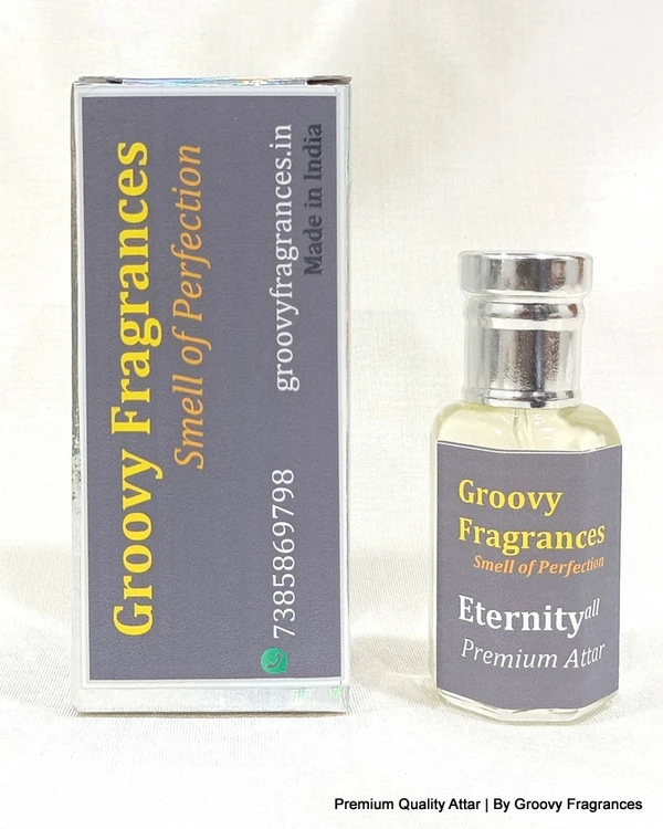 Groovy Fragrances Eterna Long Lasting Perfume Roll-On Attar | Unisex | Alcohol Free by Groovy Fragrances - 12ML