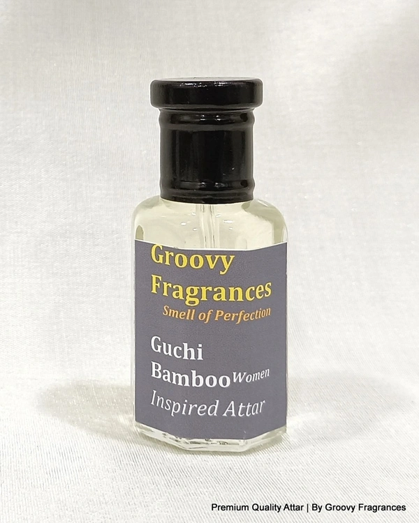 Groovy Fragrances Guchi Bamboo Long Lasting Perfume Roll-On Attar | For Women | Alcohol Free by Groovy Fragrances - 12ML