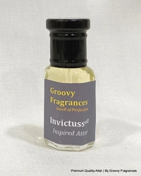 Groovy Fragrances Invictuss Long Lasting Perfume Roll-On Attar | Unisex | Alcohol Free by Groovy Fragrances - 6ML