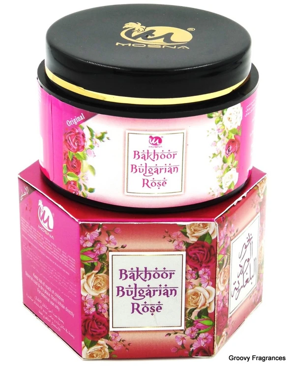 Mosna Bakhoor Balgarian Rose Pure Premium Quality Made In India product - 50Gms