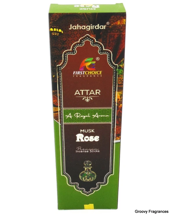 First Choice MUSK Rose Premium Incense Sticks - 100GM