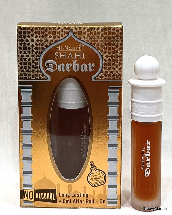 Al Nuaim shahi darbar perfume roll-on attar free from alcohol - 6ML