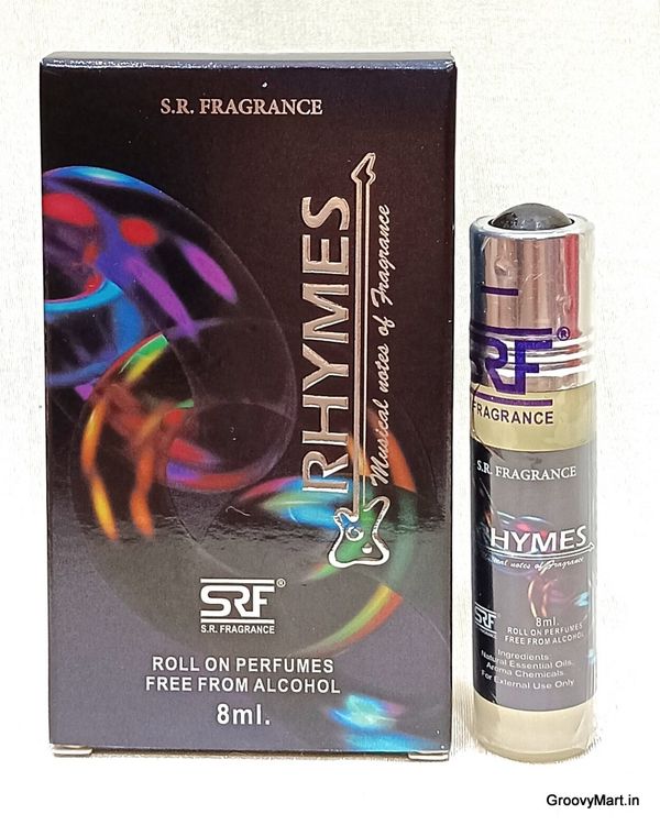 SRF rhymes perfume roll-on attar free from alcohol - 8ML