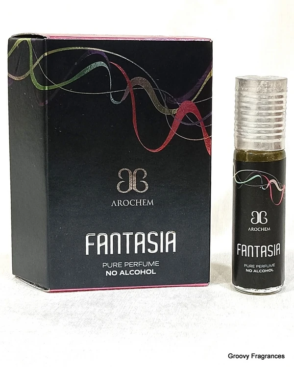 Arochem Fantasia Perfume Roll-On Attar Free from ALCOHOL - 8ML