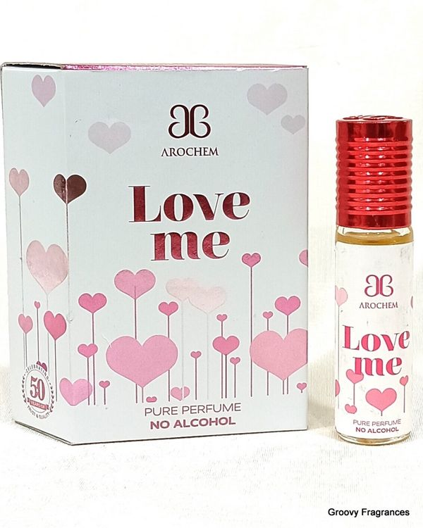 Arochem Love Me Perfume Roll-On Attar Free from ALCOHOL - 6ML