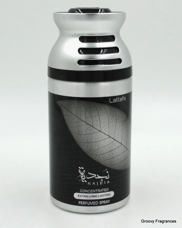 Lattafa Najdia Long Lasting Perfumed Spray | Alcohol Free - 250ML