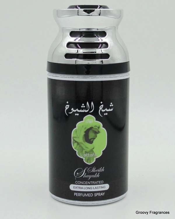 Lattafa Shiekh Al Shuyukh Long Lasting Perfumed Spray | Alcohol Free - 250ML
