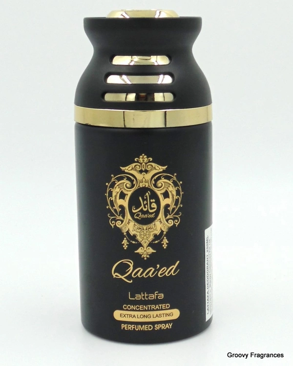 Lattafa Qaa'ed Long Lasting Perfumed Spray | Alcohol Free - 250ML