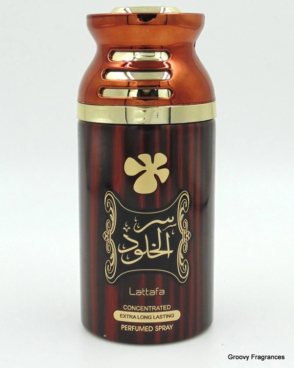Lattafa Ser AL Khulood Long Lasting Perfumed Spray | Alcohol Free - 250ML