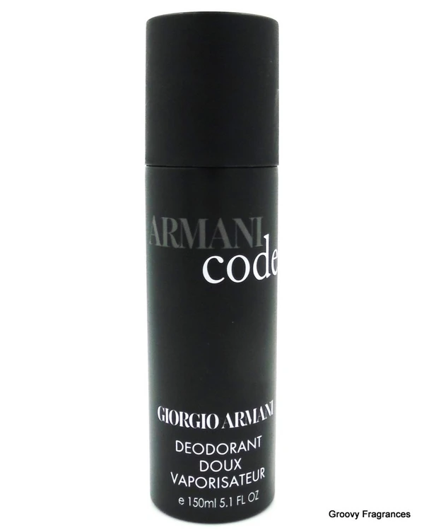 Imported Giorgio Armani Code DEODORANT Doux Vaporisateur Spray - For Men - 150ML