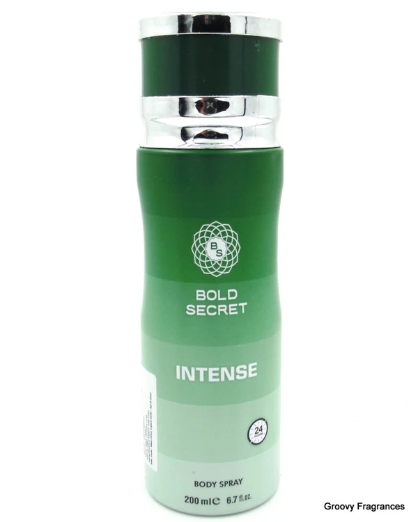 Bold Secret INTENSE Long Lasting |24 Hours Perfume Body Spray - 200ML