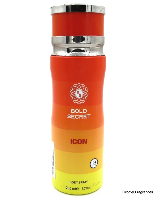 Bold Secret ICON Long Lasting |24 Hours Perfume Body Spray - 200ML