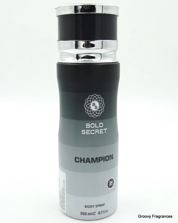 Bold Secret CHAMPION Long Lasting |24 Hours Perfume Body Spray - 200ML