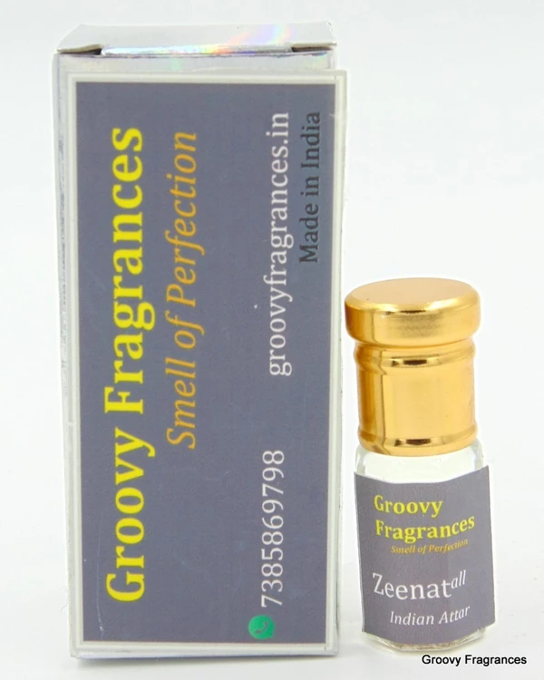 Groovy Fragrances Zeenat Long Lasting Perfume Roll-On Attar | Unisex | Alcohol Free by Groovy Fragrances - 3ML