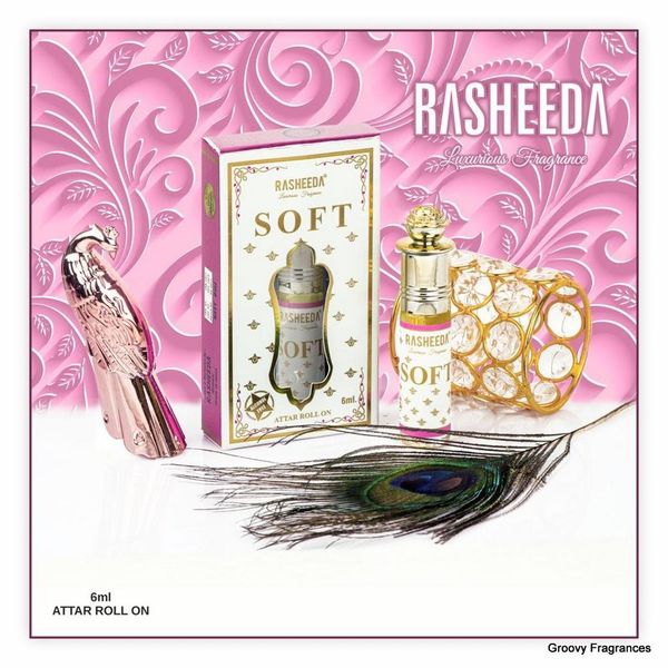 Rasheeda Soft Perfume Roll-On Attar Free from ALCOHOL - 8ML