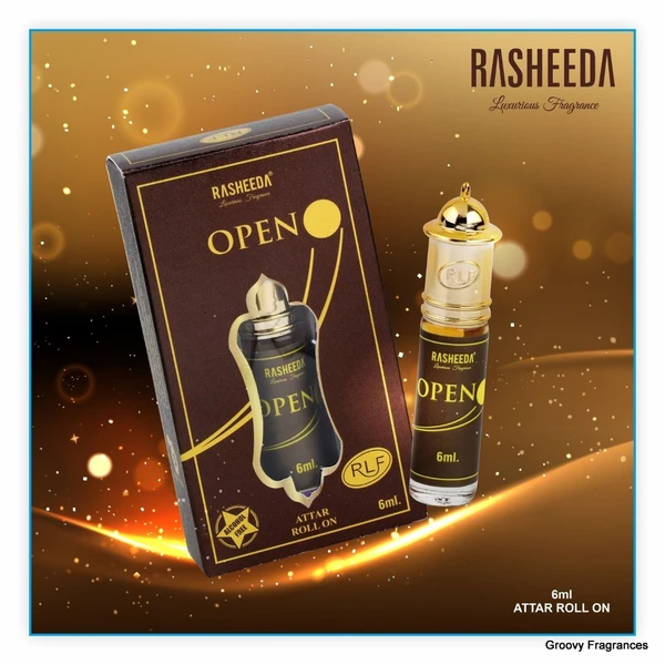 Rasheeda Open Perfume Roll-On Attar Free from ALCOHOL - 6ML