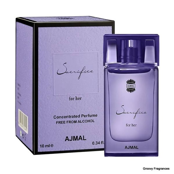 Ajmal Sacrifice For Her concentrated Perfume | For Women | Alcohol Free - 10ML