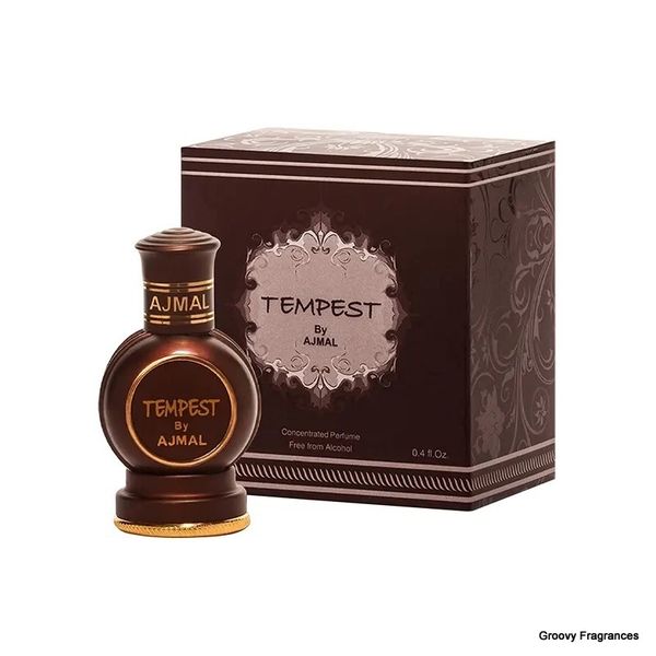 Ajmal Tempest concentrated Perfume | For Men | Alcohol Free - 12ML